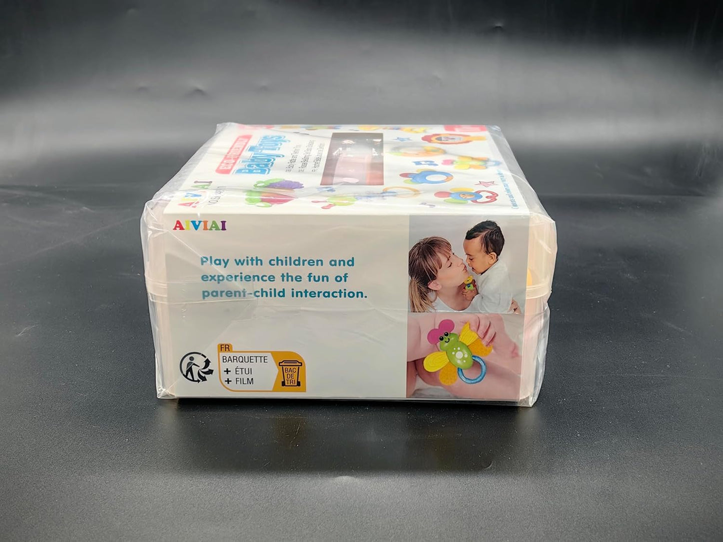 Ensemble Jouets Bébé AIVIAI 0-6 Mois - Hochets et Anneaux de Dentition (11 pièces)