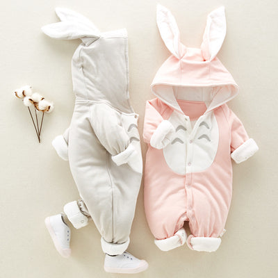 Barboteuse Bébé Oreilles de Lapin - Combinaison Douce et Mignonne - Les petits trésors|The little treasures